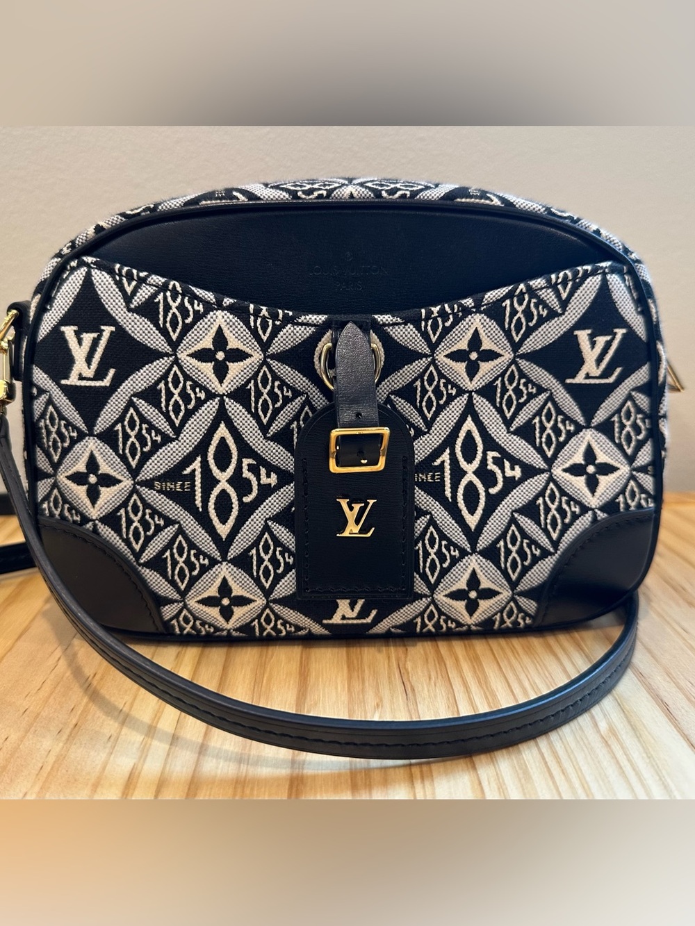 Deauville Mini Since 1854 Monogram Black
